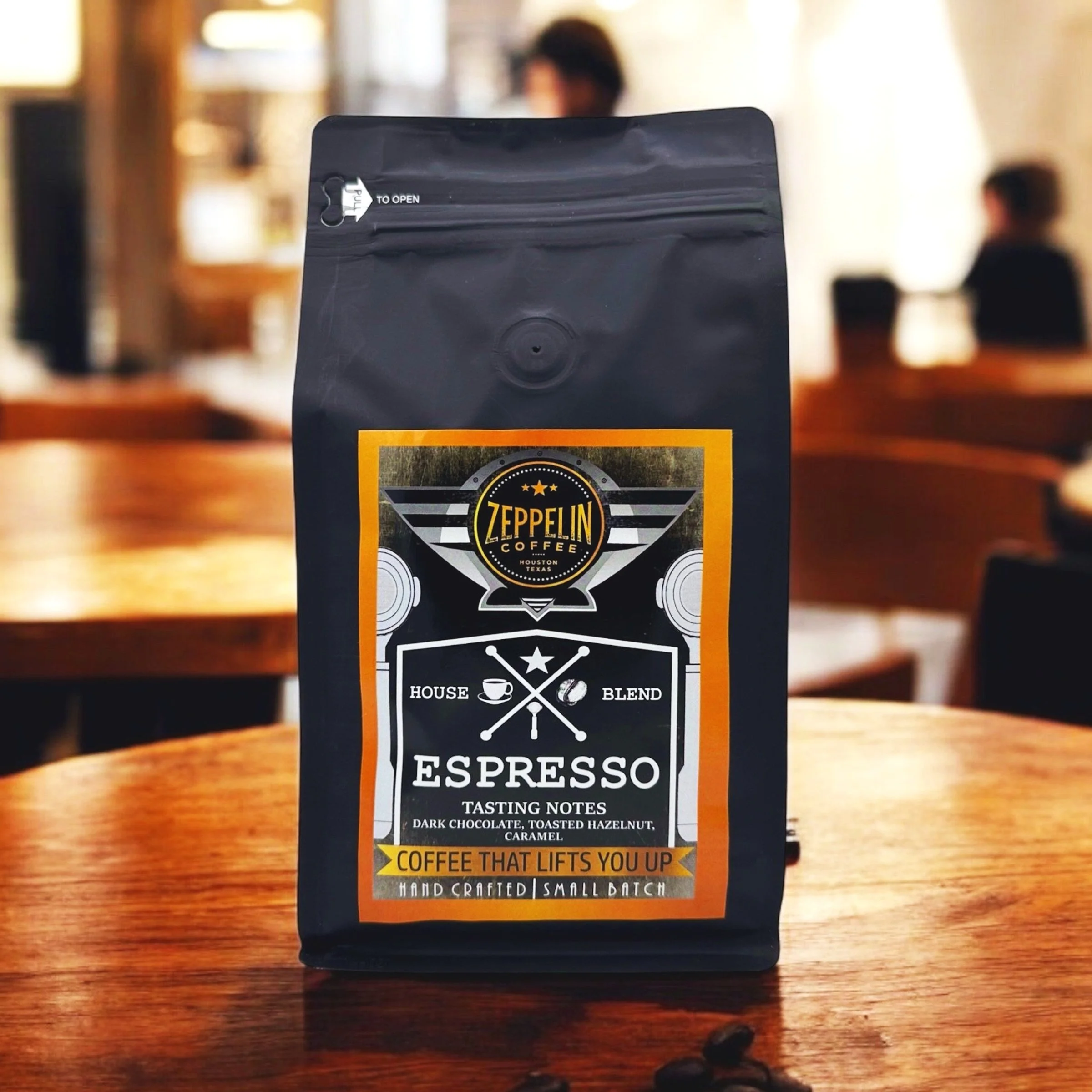 その他 SOON ECRIPSE BounPrem Zeppelin Signature Espresso 16oz — Zeppelin Coffee Company